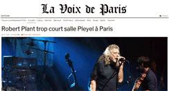 Desktop Screenshot of lavoixdeparis.fr